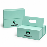 Individuelles Markenlogo Tragbare Magnetische Wein-Geschenkbox Faltbare Quadratische Verpackung Bedruckte Papier-Kartonagen