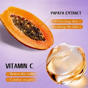 Crema Facial Orgánica de Papaya y Vitamina C de 50g al por Mayor, Blanqueadora, Iluminadora, Hidratante, OEM/ODM, Cuidado Natural de la Piel - Product Image 3