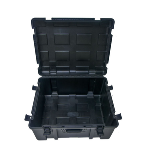 DFB0707 138L 140L 139L Sac en plastique noir PP carré de grande capacité, robuste, pour le stockage et le transport sécurisé - Product Image 5