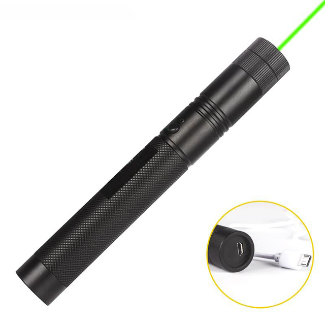 New Laser Pointer Handheld Interactive Cat Laser Toy Usb Rechargeable Long Range Automatic Laser Cat Toy