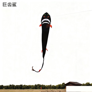 Bán buôn cá mập Diều từ Trung Quốc nhà máy 2025 đổi mới diều lễ hội tính năng trẻ em động vật dễ dàng bay - Product Image 3