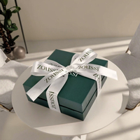 Kunden spezifische High-End-Ring verpackungs boxen Schöne starre Geschenk boxen mit Bändern, die nach oben kombiniert werden können