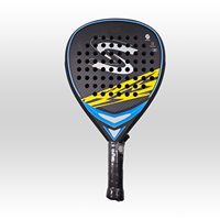 Raqueta de Pádel Anyball Profesional de Fibra de Carbono 3K, Raqueta de Tenis de Alta Calidad con Diseño Único, Hecha a Medida TB001 360g