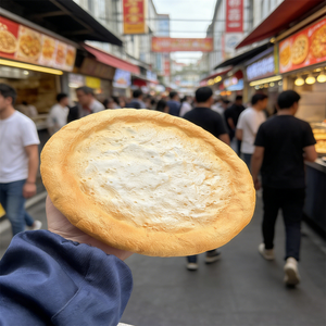 6 Inch Unbaked Pizza Dough Teaching Prop Museum Display DIY Decoration Butter Fermented Flour Eco-Friendly Faux Food PU Plastic - Product Image 5