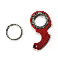Karambit Spinner Doigt Swivel Griffe Couteau Porte-clés Métal Fidget Spinner Karambit Couteau