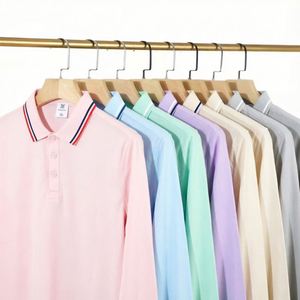 Oeko-Tex Certified Premium Teamwear 2026 <b>Smart</b> Casual Custom Long Sleeve Polo Shirt for Corporate Anniversary Gifts - Product Image 1
