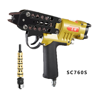 Clavadora Neumática Meite Tipo C 760 Personalizada OEM para Ensamblaje <span class=keywords><strong>de</strong></span> Redes <span class=keywords><strong>de</strong></span> Jaulas <span class=keywords><strong>de</strong></span> Pollos y Conejos - Product Image 5