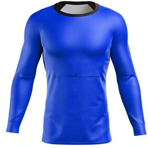 High Performance Sublimated <b>Compression</b> <b>Shirts</b> for Men and Printed Logo Men's Long Sleeve Gym Workout T-<b>Shirts</b> - Product Image 1