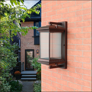 Moderne nouveau design européen de haute qualité extérieur étanche cour extérieure applique murale de jardin ancienne lampe murale à led - Product Image 1