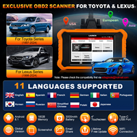 Launch CRE 2,0 OBD2 Lector de código Sistema completo Herramienta de escaneo bidireccional para Toyota Engine Analyzer Herramienta de diagnóstico para automóviles