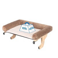 Cama de Descanso para Gatos, Hamaca para Ventana, Cama de Seguridad para Gatos con Ventosas Resistentes y Duraderas