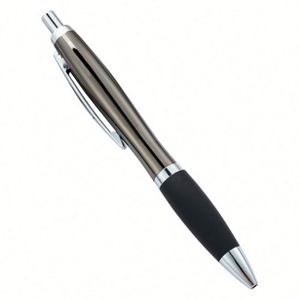 Wholesale 1.0Mm Retractable Metal Ballpoint <b>Pen</b> Custom Logo for Office Student Writing Advertising Conferences Hotels Promotions - Product Image 1