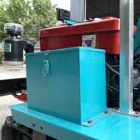 Motoculteur rotatif agricole sur chenilles à moteur diesel Wangong de Chine avec boîte de vitesses et moteur - Mini motoculteur rotatif