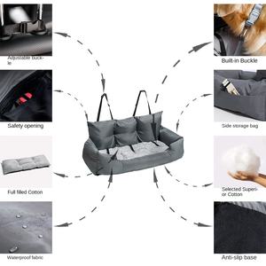 Maßgefertigtes Wasserdichtes Rücksitz-Hundebett mit Schutzauflage, Fleckenresistent und Abnehmbar, Auch als Katzenbett Nutzbar - Product Image 3