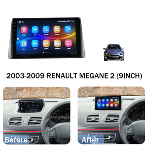 Vente chaude 10 pouces voiture cadre Radio cadre voiture tableau de bord accessoires pour RENAULT MEGANE <span class=keywords><strong>2</strong></span> - Product Image 2