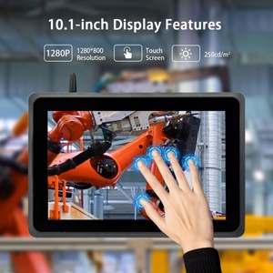 Custom Made <b>10</b>.1 <b>Inch</b> Aluminum All in One Pc Industrial Touch Lcd Panel <b>Tablet</b> for Industrial Control - Product Image 3