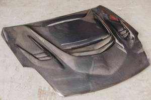 MRD 350Z nắp ca-pô mui xe kiểu mbj phù hợp cho Nissan 350Z z33 sợi carbon khô 350Z vỏ động cơ để thay thế. - Product Image 2
