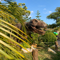 Dinosaures animatroniques réalistes grandeur nature pour l'intérieur et l'extérieur, télécommandés, pour parcs d'attractions, parcs d'aventure, aéroports, personnalisables
