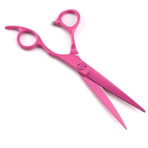 Chuyên Nghiệp Traceless Răng Kéo Bán Buôn Nhà Sản Xuất Công Cụ Cắt Tóc Thiết Lập Màu Hồng Nhà Tạo Kiểu Tóc Kéo Phẳng Cho Salon Tóc - Product Image 4