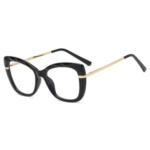 2022 New clear cat eye <span class=keywords><strong>l</strong></span> occhiali anti-blu chiaro telefono cellulare blocco computer occhiali da sole a luce blu per le donne - Product Image 1
