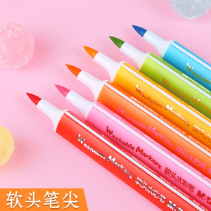 Mg Kids Little Artist – marqueurs à aquarelle, 36 couleurs, qualité alimentaire, pour enfants, fournitures d'art pour dessin, N0383 - Product Image 4
