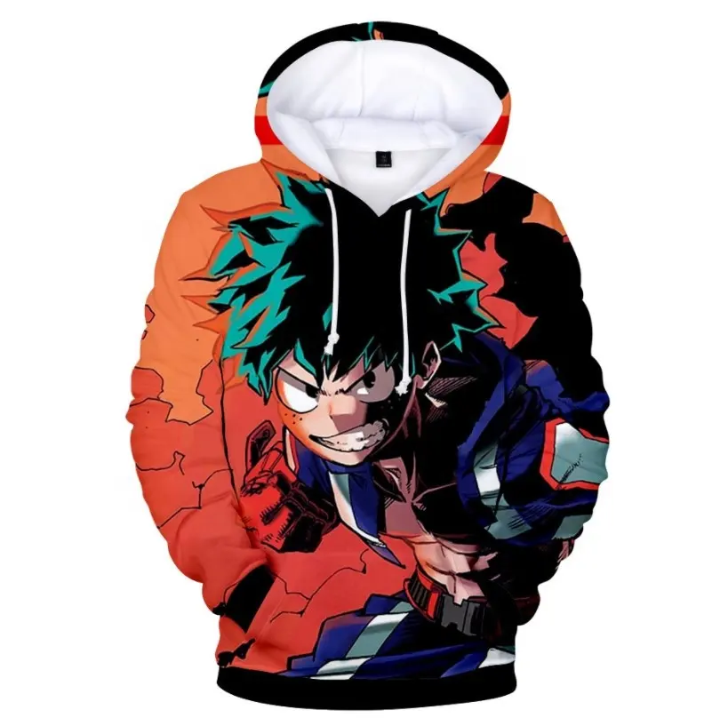 2021 winter Cartoon Sweatshirt harajuku style hoodies itachi pullover anime 3D Print hoodies one piece Casual Pullover