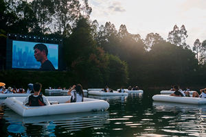 Hamaca Inflable, Plataforma Flotante Cuadrada, Sofá Flotante Inflable para Ver Películas <span class=keywords><strong>en</strong></span> <span class=keywords><strong>la</strong></span> <span class=keywords><strong>Playa</strong></span> <span class=keywords><strong>en</strong></span> Verano - Product Image 4