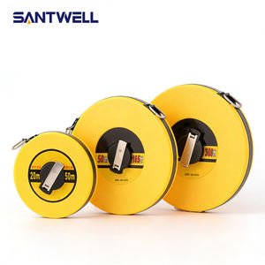 Cinta Métrica de Fibra de Vidrio Tipo Disco de 20-100m, Impermeable y Duradera, para Construcción y Topografía - Product Image 2