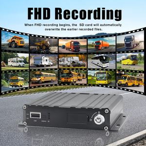 Sistema de Seguridad Vehicular con Cámara de Visión Trasera y Lateral <span class=keywords><strong>para</strong></span> Camiones, Camiones de Taxi, con Monitor de 7 Pulgadas, 4 Canales, MDVR, 4K, GPS, 4G, WiFi - Product Image 6