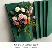 Busa bunga grosir dalam jumlah besar, daya serap air tinggi, tanah liat bunga segar untuk perlengkapan florist. Busa bunga tidak merusak batang bunga.