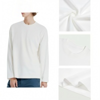 Haute qualité 300 Gsm 100% coton T-shirt personnalisé unisexe goutte épaule à manches longues T-Shirt surdimensionné Style décontracté pour hommes