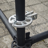 Échafaudage en acier Ringlock portable, échafaudage en treillis, pièces de blocage, accessoires, certifié TUV, durable, installation rapide pour l'affichage