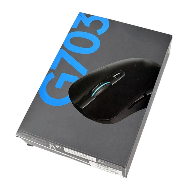Eco-friendly Customized Folding Mouse Packaging Box Computer Accessories Packaging Boxes