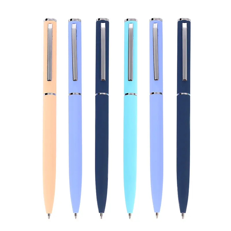 Japanese Style Ballpoint Metal Pen Gift Hot Selling Box Ballpoint Pen With Logo