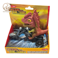 2025 nouveau Design en plastique t-rex moto jouet inertiel Animal véhicule jouet pour garçons enfants voiture modèle camion jouet