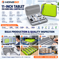 Étui rigide pour ordinateur portable en EVA, anti-écrasement, résistant aux chocs/au liquide, protection contre les chutes, logo personnalisé, compatible avec iPad Pro, étui fin pour tablette en EVA