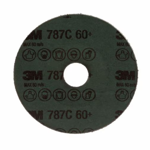 Disque en fibre 3M 787C 7 pouces 180 mm Cubitron <span class=keywords><strong>II</strong></span> en céramique, à trous ronds ou croisés, <span class=keywords><strong>de</strong></span> 36+ à 80+ pour le polissage et l'ébavurage du métal - Product Image 1