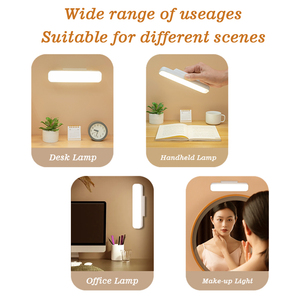 Đa-chức năng điều khiển cảm ứng bảo vệ mắt đèn <span class=keywords><strong>LED</strong></span> từ 3 độ sáng mức độ USB có thể sạc lại Đèn đọc sách cho nghiên cứu - Product Image 5
