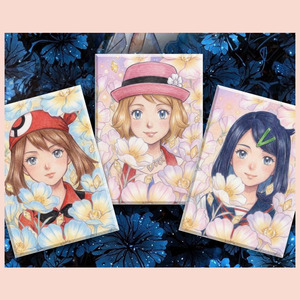 Imanes de nevera recubiertos de resina de la serie YQ Magic Realm Tour, edición limitada, arte personalizado para niños, caja sorpresa rara, tarjetas Pokémon al por mayor - Product Image 2
