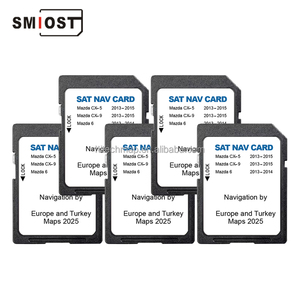 Smiost <span class=keywords><strong>Tom</strong></span> 8GB <span class=keywords><strong>GPS</strong></span> cập nhật bản đồ ngoại tuyến chuyển hướng CID Bộ nhớ Thẻ SD cho Mazda NB1 2025 CX5 CX9 6 Châu Âu - Product Image 2