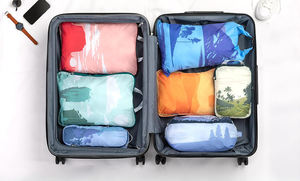 Cubes de compression légers pour les voyages, organisateurs de bagages, cubes de rangement - Product Image 6