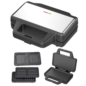 Aifa 7 6 en 1 Offre Spéciale gaufrier électrique profond et gril <span class=keywords><strong>à</strong></span> sandwich avec 3 en 1 plaques antiadhésives détachables - Product Image 5