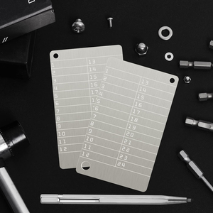 Personalizado barato Cnc corte por láser de acero inoxidable <span class=keywords><strong>Crypto</strong></span> Placa de Metal almacenamiento de semillas frase copia de seguridad billetera de almacenamiento en frío - Product Image 3