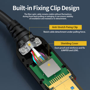 Cable <span class=keywords><strong>HDMI</strong></span> de Fibra Óptica <span class=keywords><strong>AV</strong></span> de Alta Velocidad A149-1, Durabilidad de Grado Industrial, Ultra HD 8K 60Hz, <span class=keywords><strong>Conector</strong></span> CMP para Monitores - Product Image 3