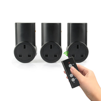 Enchufe Eléctrico con Interruptor de Luz, Control Remoto Inalámbrico