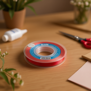 Nastro in Raso Ilan 0,6cm 25y Rosso Intenso D23 - Product Image 2