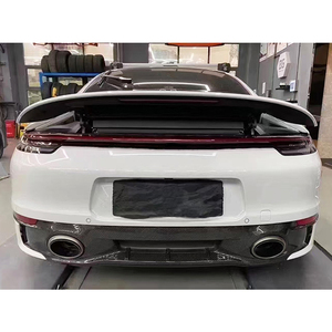 Kit de mise à niveau de lèvre arrière en fibre de carbone haute performance 2019-2024, fixation par boulons pour feux de brouillard, léger, neuf, pour 911 Carrera S 4S 992 - Product Image 3