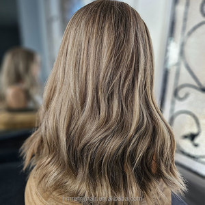 100% European 10'-30' Human Hair Wigs Pre-Plucked Highlight #6 Blonde for Lace Frontal Loose Deep Body <strong>Wave</strong> Small <strong>Cap</strong> Size Long - Product Image 4