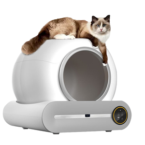 <span class=keywords><strong>Caja</strong></span> <span class=keywords><strong>de</strong></span> <span class=keywords><strong>Arena</strong></span> Inteligente <span class=keywords><strong>para</strong></span> <span class=keywords><strong>Gatos</strong></span> <span class=keywords><strong>de</strong></span> 65L <span class=keywords><strong>con</strong></span> Control por Aplicación, <span class=keywords><strong>Autolimpieza</strong></span>, Control <span class=keywords><strong>de</strong></span> Olores, Fácil <span class=keywords><strong>de</strong></span> Limpiar, Automática, 10kg <span class=keywords><strong>de</strong></span> <span class=keywords><strong>Arena</strong></span> - Product Image 1