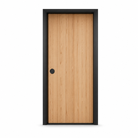 Porte d'entrée en acier à grain de bois, finition par transfert thermique, étanche, anti-effraction, porte de sécurité en acier pour maison et appartement